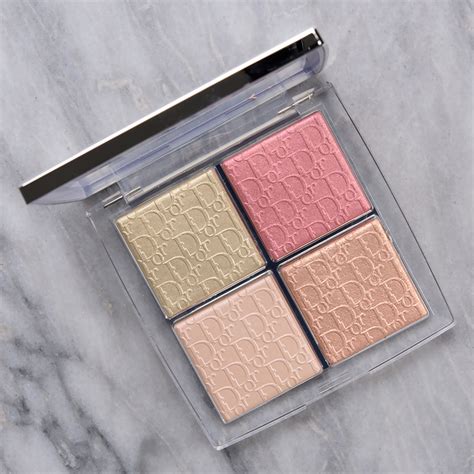 dior backstage highlighter review|Dior Rose Gold Backstage Glow Palette Review & Swatches.